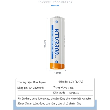 Sạc pin tiểu thông minh K98B tự ngắt, 3.300mAh, pin AA, giảm giá 23% - Doublepow 3 Sạc pin tiểu thông minh K98B tự ngắt, 3.300mAh, pin AA, giảm giá 23% - Doublepow 3
