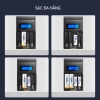 Sạc pin tiểu thông minh K98B tự ngắt, 3.300mAh, pin AA, giảm giá 23% - Doublepow 4
