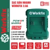 Sạc pin Workfix 2A-3A-4A, chân pin 4cm, chip bảo vệ, 21V - Giá chỉ 123.000đ 6