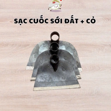Sạc sới cỏ cuốc đất làm vườn thép hàn chắc khỏe 3 kích thước đa năng giá 56k