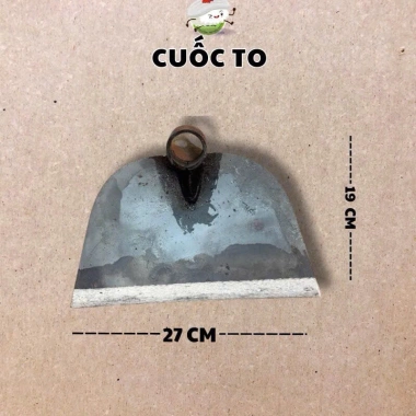 Sạc sới cỏ cuốc đất làm vườn thép hàn chắc khỏe 3 kích thước đa năng giá 56k