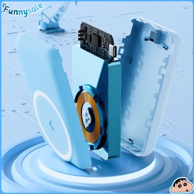Sạc từ tính không dây 10.000mAh - Sạc nhanh, nhẹ, di động, siêu mỏng, giá ưu đãi 394.900₫