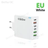 Sạc Tường 6 trong 1 3USB+3PD 160W Siêu Nhanh - Đa Cổng iOS/Android, Giá 112.309₫ 10