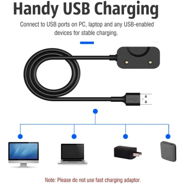 Sạc USB Type-C chính thức cho Samsung Galaxy Fit 3 R390 – Tốc độ nhanh, dây cáp bền, chỉ 44.703₫ 6