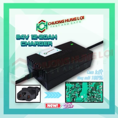 Sạc Xe Điện 84V 12-20A 7 Bình - Tốc độ sạc nhanh, giá chỉ 219.000đ, giảm tới 50%