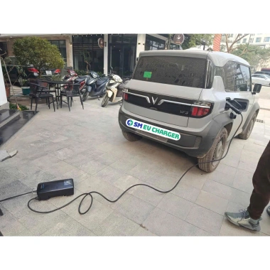 Sạc xe điện VF3 DC 3KW di động - Tương thích Vinfast VFe34, VF5, VF6, VF7, VF8, VF9, Minio, HERIO, NERIO, LIMO, GREEN - Sạc nhanh, mạnh mẽ, tiết kiệm