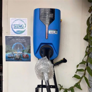 Sạc xe điện VINFAST 7.4kW 1 pha AC nhượng quyền VF5‑VF9 Herio – Giá ưu đãi 16 triệu