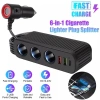 Sạc Xe Hơi 120W Tmoy PD QC3.0 Đa Cổng Cắm và Chạy, Bảo Vệ Quá Sạc TCS Giá Ưu Đãi 113k