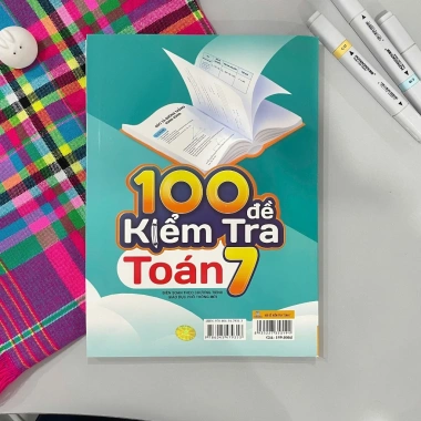 Sách 100 Đề Kiểm Tra Toán 7 - GDPT mới, Giá ưu đãi 127.200 VNĐ, Đề thực hành