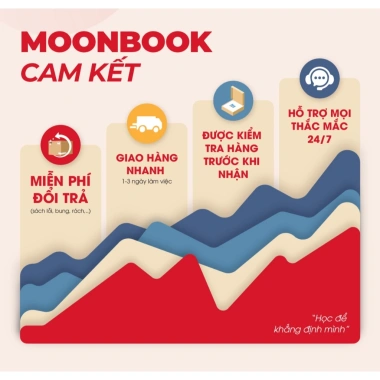Sách 100 đề minh hoạ thi 10 môn Toán Moonbook - Giá ưu đãi 150.000 VND giảm từ 193.500 VND 7
