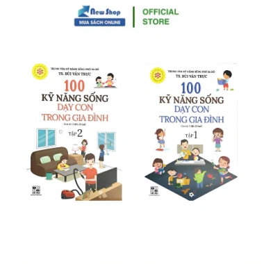 Sách 100 Kỹ Năng Sống Dạy Con 3-10 tuổi - Giá 332.500 VND, tư duy gia đình