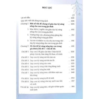 Sách 100 Kỹ Năng Sống Dạy Con 3-10 tuổi - Giá 332.500 VND, tư duy gia đình 3 Sách 100 Kỹ Năng Sống Dạy Con 3-10 tuổi - Giá 332.500 VND, tư duy gia đình 3