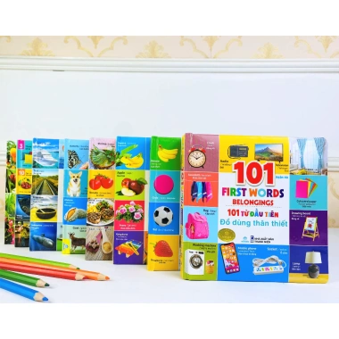 Sách 101 First Words - 101 Từ Đầu Tiên Song Ngữ Anh-Việt, Giá 44.000 - ndbooks 6 Sách 101 First Words - 101 Từ Đầu Tiên Song Ngữ Anh-Việt, Giá 44.000 - ndbooks 6