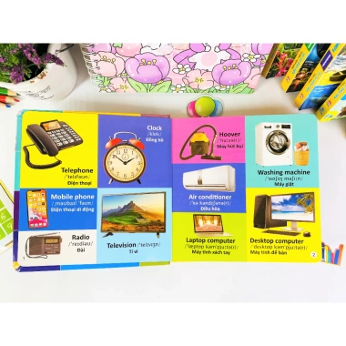 Sách 101 First Words - 101 Từ Đầu Tiên Song Ngữ Anh-Việt, Giá 44.000 - ndbooks 7 Sách 101 First Words - 101 Từ Đầu Tiên Song Ngữ Anh-Việt, Giá 44.000 - ndbooks 7