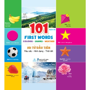 Sách 101 First Words - 101 Từ Đầu Tiên Song Ngữ Anh-Việt, Giá 44.000 - ndbooks 9 Sách 101 First Words - 101 Từ Đầu Tiên Song Ngữ Anh-Việt, Giá 44.000 - ndbooks 9