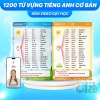 Sách 1.200 Từ Vựng Tiếng Anh Cơ Bản và Ngữ Pháp Mỗi Ngày kèm Video Bài Giảng Miễn Phí Giá 250k 2