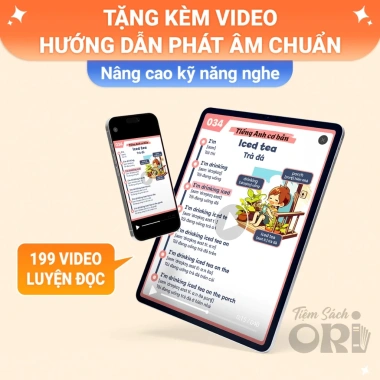 Sách 1.200 Từ Vựng Tiếng Anh Cơ Bản và Ngữ Pháp Mỗi Ngày kèm Video Bài Giảng Miễn Phí Giá 250k
