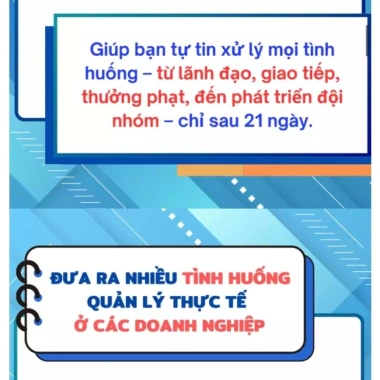 Sách 21 Ngày Trở Thành Quản Lý Xuất Sắc – Giá giảm 75.000đ, kỹ năng lãnh đạo, phát triển bản thân, thành công trong 21 ngày