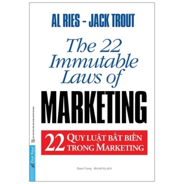 Sách 22 Quy Luật Bất Biến Marketing - Tái Bản 2.021 Giá Ưu Đãi 69,420 VND | FirstNews 2