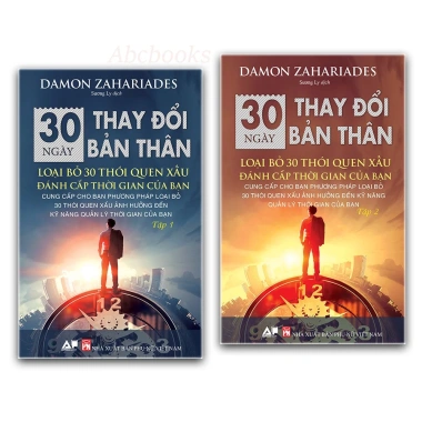 Sách 30 Ngày Thay Đổi Bản Thân Tập 1-2 - Loại Bỏ 30 Thói Quen Xấu, Giá 150.800₫