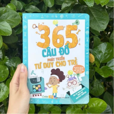 Sách 365 Câu Đố Phát Triển Tư Duy Trẻ - Tăng Trí Nhận, Giải Trí Hàng Ngày, Giá 111.200₫