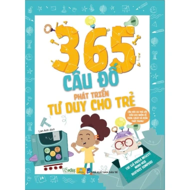 Sách 365 Câu Đố Phát Triển Tư Duy Trẻ - Tăng Trí Nhận, Giải Trí Hàng Ngày, Giá 111.200₫