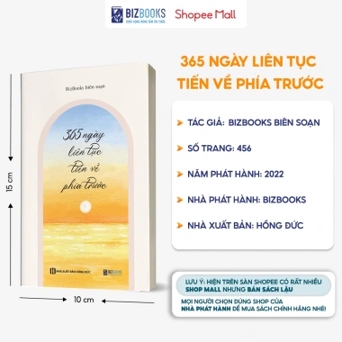 Sách 365 Ngày Tiến Về Phía Trước - Phát Triển Bản Thân Mỗi Ngày - Bizbooks Giá 140k 6