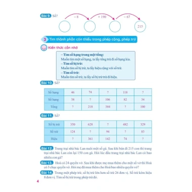 Sách 400 Bài Tập Toán Lớp 3 - Biên soạn GDPT mới, Giá ưu đãi 55.200đ - ndbooks 2