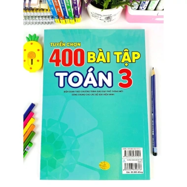 Sách 400 Bài Tập Toán Lớp 3 - Biên soạn GDPT mới, Giá ưu đãi 55.200đ - ndbooks 7