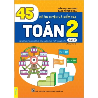 Sách 45 Đề Ôn Luyện và Kiểm Tra Toán 2 - Chương Trình GDPT Mới - 68.800 VND - ndbooks 2 Sách 45 Đề Ôn Luyện và Kiểm Tra Toán 2 - Chương Trình GDPT Mới - 68.800 VND - ndbooks 2