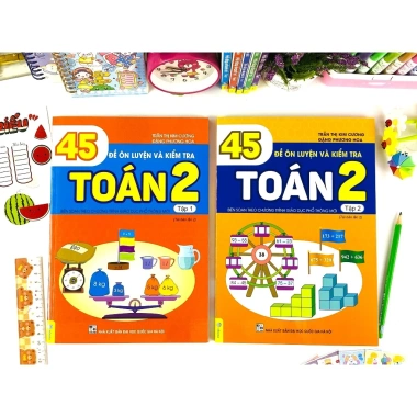 Sách 45 Đề Ôn Luyện và Kiểm Tra Toán 2 - Chương Trình GDPT Mới - 68.800 VND - ndbooks 3 Sách 45 Đề Ôn Luyện và Kiểm Tra Toán 2 - Chương Trình GDPT Mới - 68.800 VND - ndbooks 3