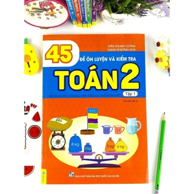 Sách 45 Đề Ôn Luyện và Kiểm Tra Toán 2 - Chương Trình GDPT Mới - 68.800 VND - ndbooks 7 Sách 45 Đề Ôn Luyện và Kiểm Tra Toán 2 - Chương Trình GDPT Mới - 68.800 VND - ndbooks 7