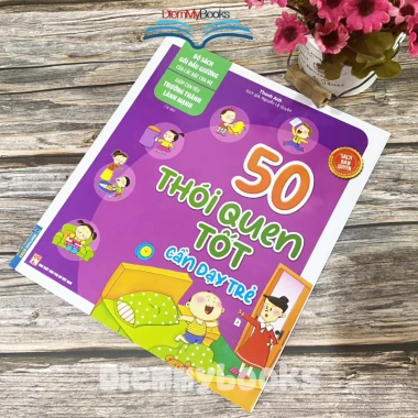 Sách 50 Thói Quen Tốt Dạy Trẻ 5 tuổi - Kỹ năng sống giúp con trưởng thành MinhThắng