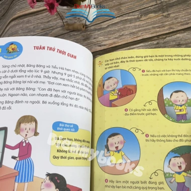Sách 50 Thói Quen Tốt Dạy Trẻ 5 tuổi - Kỹ năng sống giúp con trưởng thành MinhThắng 4 Sách 50 Thói Quen Tốt Dạy Trẻ 5 tuổi - Kỹ năng sống giúp con trưởng thành MinhThắng 4
