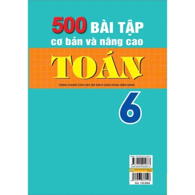 Sách 500 Bài Tập Toán 6 Cơ Bản Nâng Cao - Dùng Chung SGK Hiện Hành, Giá 108k 8