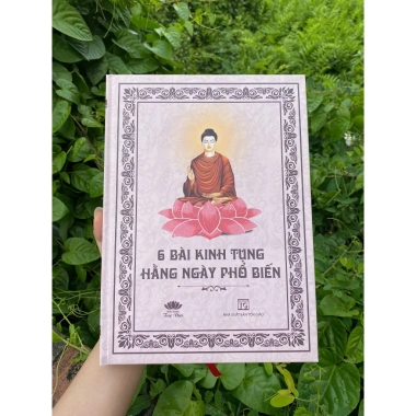 Sách 6 Bài Kinh Tụng Hằng Ngày Phổ Biến Bìa Hồng - Hướng Dẫn Đọc Chi Tiết cho Người Mới Bắt Đầu, Giá Ưu Đãi 185.000₫