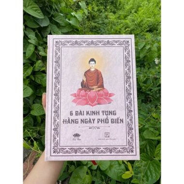 Sách 6 Bài Kinh Tụng Hằng Ngày Phổ Biến Bìa Hồng - Hướng Dẫn Đọc Chi Tiết cho Người Mới Bắt Đầu, Giá Ưu Đãi 185.000₫
