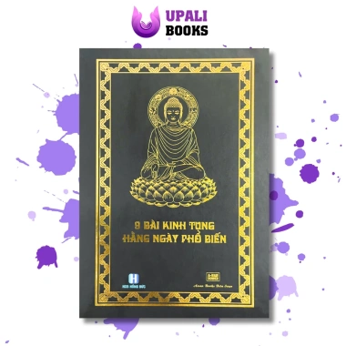 Sách 9 Bài Kinh Phật Tụng Hàng Ngày Dành Cho Phật Tử Mới Tại Gia - Kinh Địa Tạng, Sám Hối - Upali Books 193k