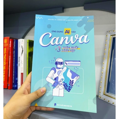 Sách AI vào Canva - Tăng X3 Hiệu Suất Làm Việc, Video Hướng Dẫn, Chính Hãng 3
