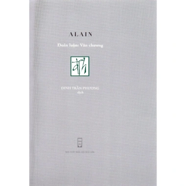 Sách Alain Đoản Luận Văn Chương - Giá ưu đãi 141.120 VND, cải thiện kỹ năng viết