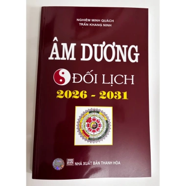 Sách Âm Dương Đối Lịch 2.026-2.031 - Tự Đọc Lịch, Dự Đoán Tài Lộc, Sức Khỏe 106.250 VND