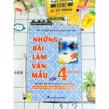 Sách Bài Làm Văn Mẫu Lớp 4 - Chương Trình Mới, Kết Nối Tri Thức, Giá 48.000₫