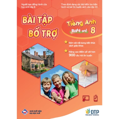 Sách Bài tập Bổ trợ Tiếng Anh 8 Right On! DTPbooks - Giá ưu đãi 89.000 VND 2