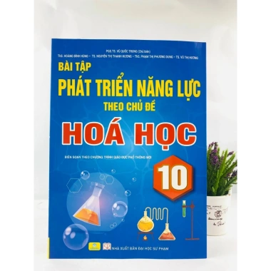 Sách Bài Tập Phát Triển Năng Lực Hóa Học Lớp 10 - Giá 160,650 VND | ndbooks