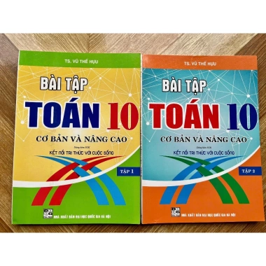 Sách Bài Tập Toán 10 Cơ Bản & Nâng Cao Tập 1-2 - Kèm SGK, Kết Nối Tri Thức, Giá ưu đãi 50.150 VND