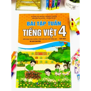Sách Bài Tập Tuần Tiếng Việt Lớp 4 GDPT Mới - Cánh Diều - Giá 31.500 VND, giảm 21% 4