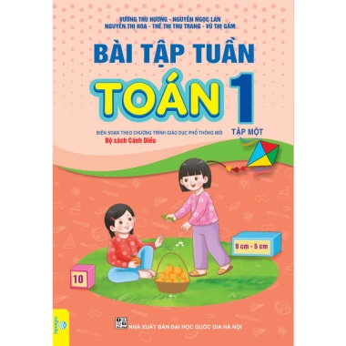 Sách Bài Tập Tuần Toán 1 GDPT mới - Cánh Diều - Giá ưu đãi 28.000 VNĐ - ndbooks