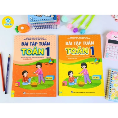Sách Bài Tập Tuần Toán 1 GDPT mới - Cánh Diều - Giá ưu đãi 28.000 VNĐ - ndbooks