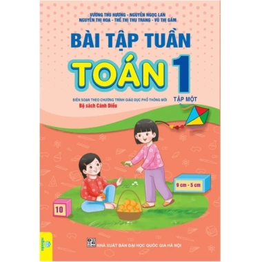 Sách Bài Tập Tuần Toán 1 GDPT mới - Cánh Diều - Giá ưu đãi 28.000 VNĐ - ndbooks 10 Sách Bài Tập Tuần Toán 1 GDPT mới - Cánh Diều - Giá ưu đãi 28.000 VNĐ - ndbooks 10