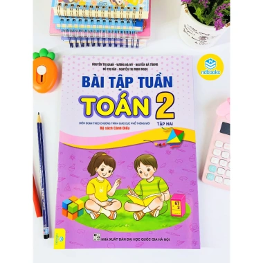 Sách Bài Tập Tuần Toán 2 - GDPT mới, Cánh Diều, Giá chỉ 28.000₫ - ndbooks 8 Sách Bài Tập Tuần Toán 2 - GDPT mới, Cánh Diều, Giá chỉ 28.000₫ - ndbooks 8